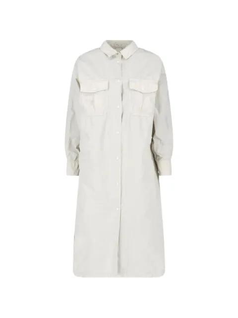chest-pocket coat by ASPESI