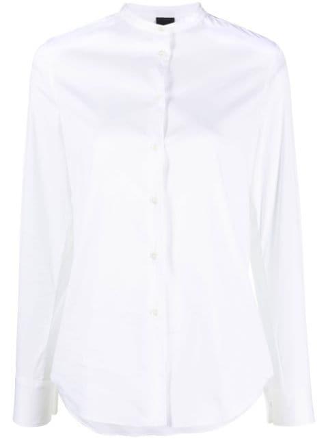 collarless button-up shirt by ASPESI