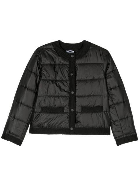 collarless puffer jacket by ASPESI