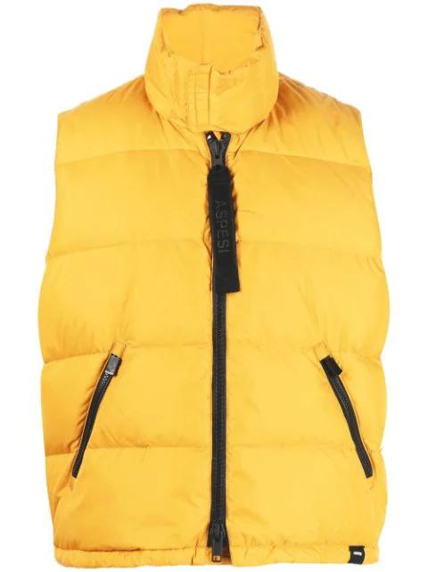 down-padded gilet by ASPESI