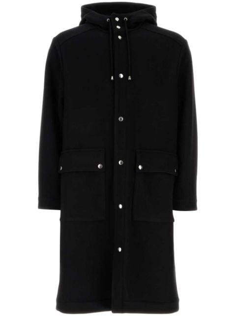 drawstring buttoned parka by ASPESI