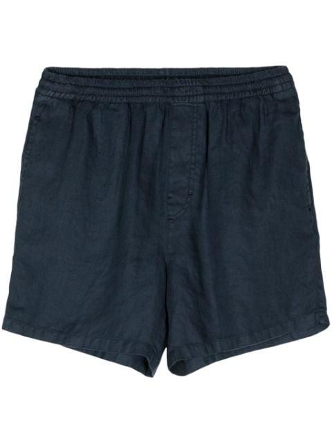 drawstring hemp shorts by ASPESI