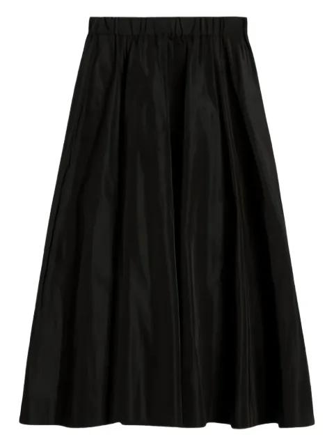 elasticated-waist midi skirt by ASPESI