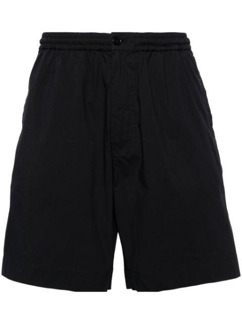 elasticated-waist poplin shorts by ASPESI