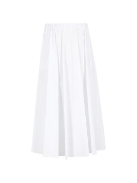 elasticated-waistband pleated skirt by ASPESI