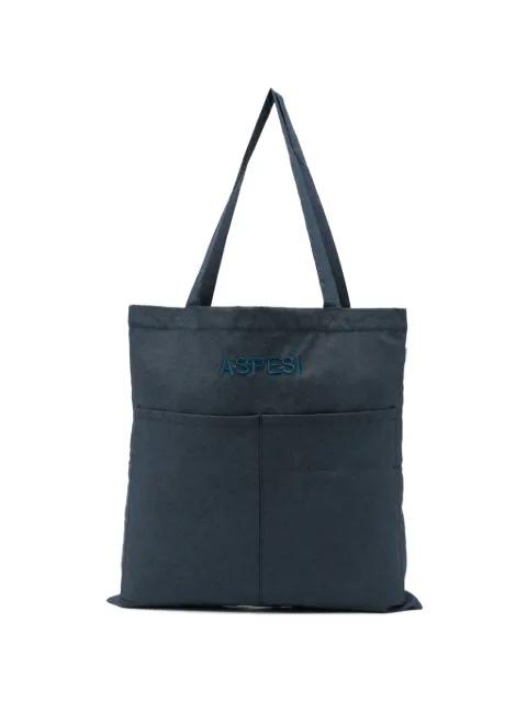 embroidered tote bag by ASPESI
