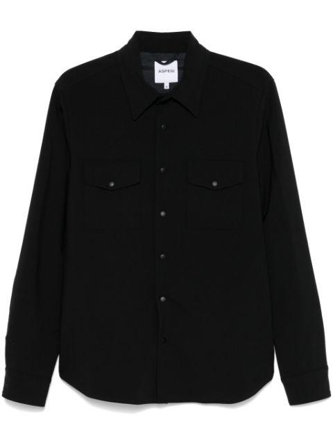 flannel shirt jacket by ASPESI