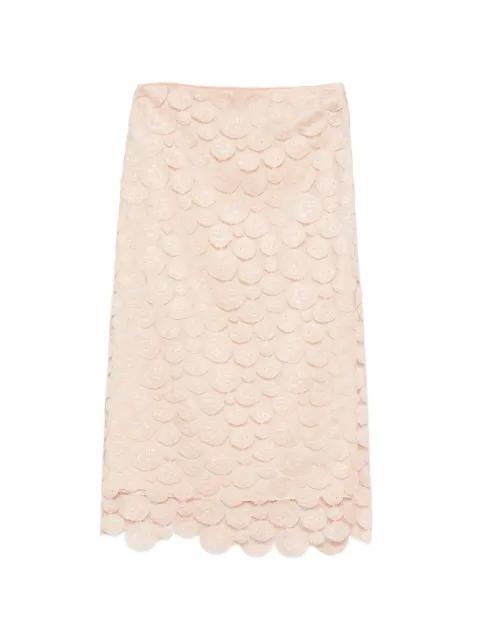 floral-patterned skirt by ASPESI
