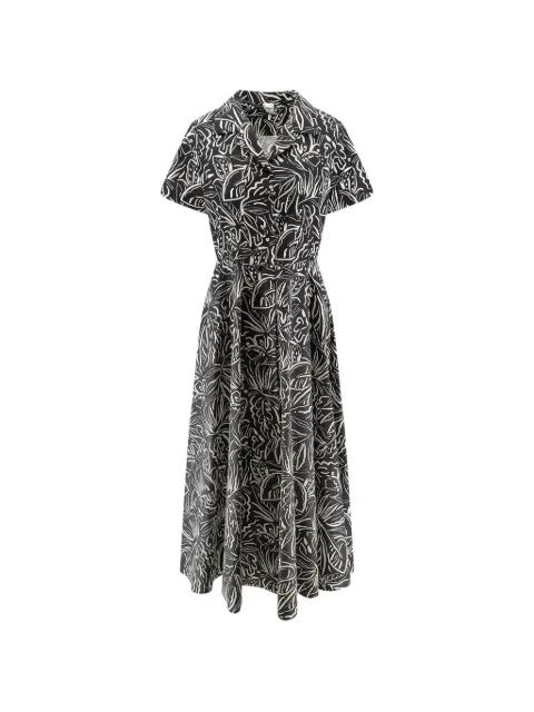 floral print dress by ASPESI