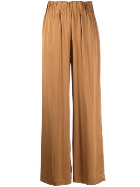 high-waist wide-leg trousers by ASPESI
