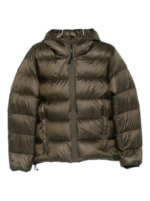 hoodied padded coat by ASPESI