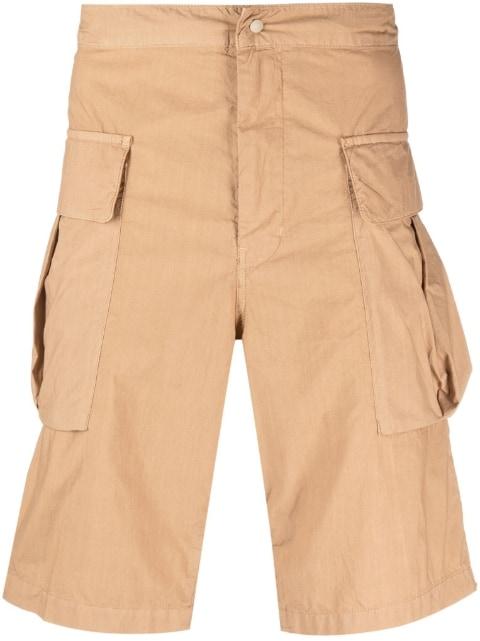 knee-length cargo shorts by ASPESI