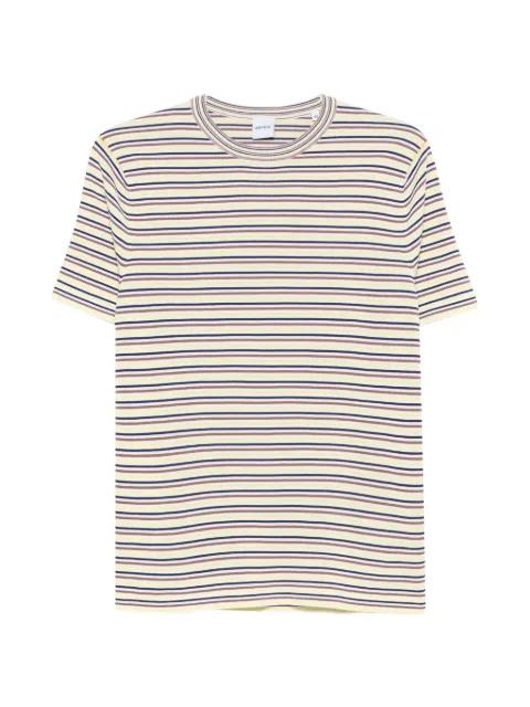 knit striped-pattern T-shirt by ASPESI