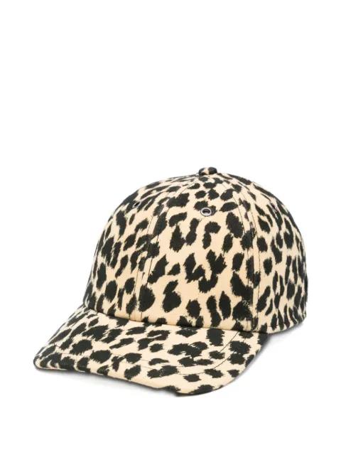 leopard-print cap by ASPESI