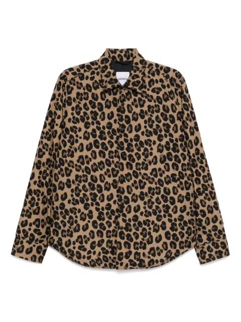 leopard-printed jacket by ASPESI