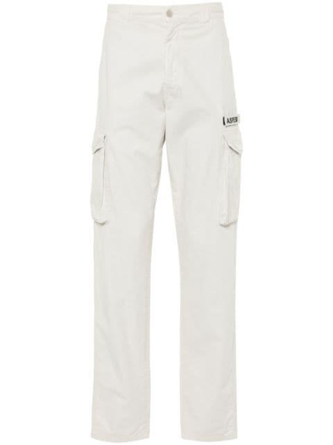 logo-appliqué cargo pants by ASPESI