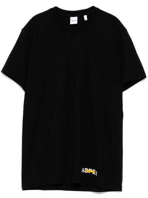 logo-print T-shirt by ASPESI