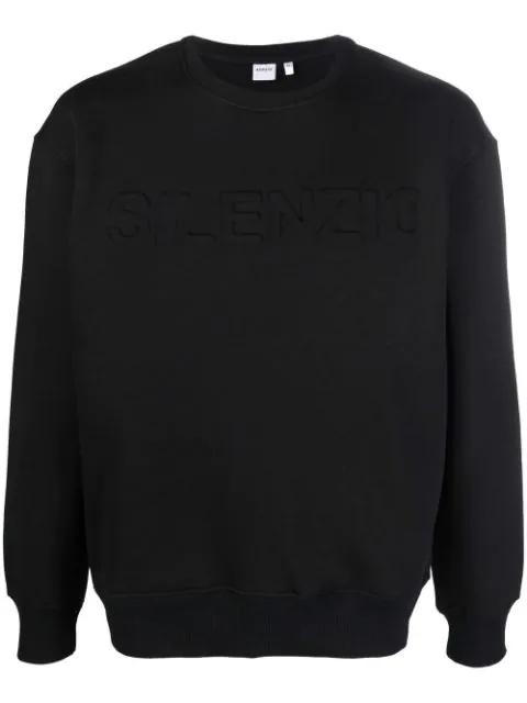 logo-print crew neck sweatshirt by ASPESI