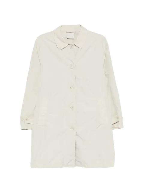 long-sleeve button-fastening coat by ASPESI