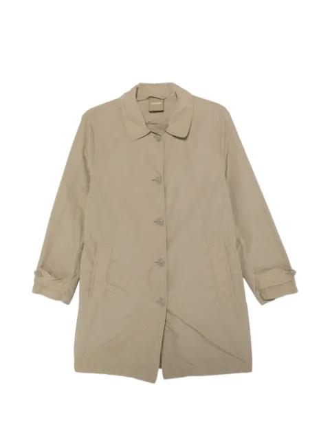 long-sleeve buttoned coat by ASPESI
