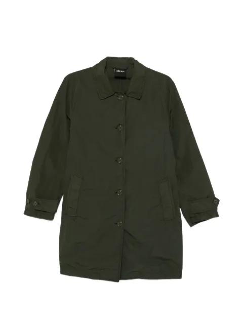 long-sleeve buttoned coat by ASPESI