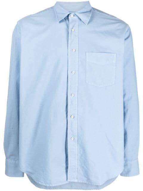 long-sleeve cotton shirt by ASPESI