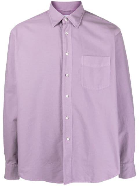 long-sleeve cotton shirt by ASPESI