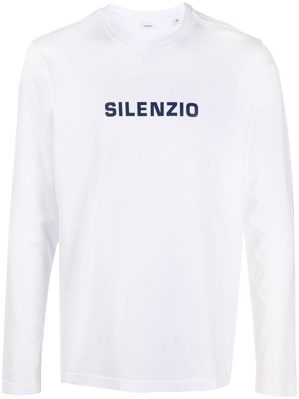 long sleeve logo t-shirt by ASPESI