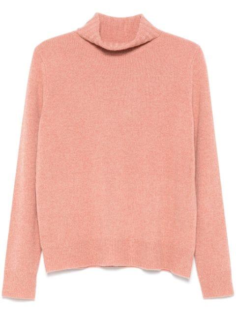 mélange-effect sweater by ASPESI