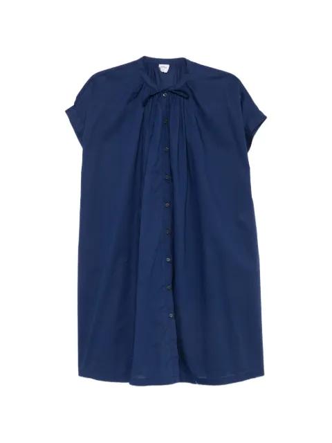 mandarin-collar mini dress by ASPESI