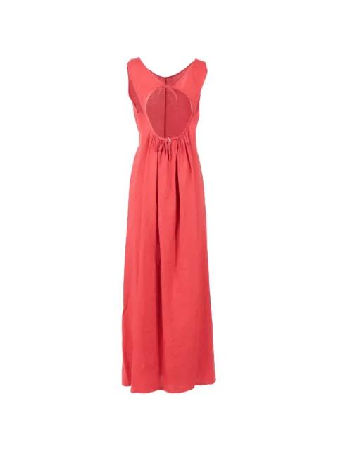 open-back maxi dress by ASPESI