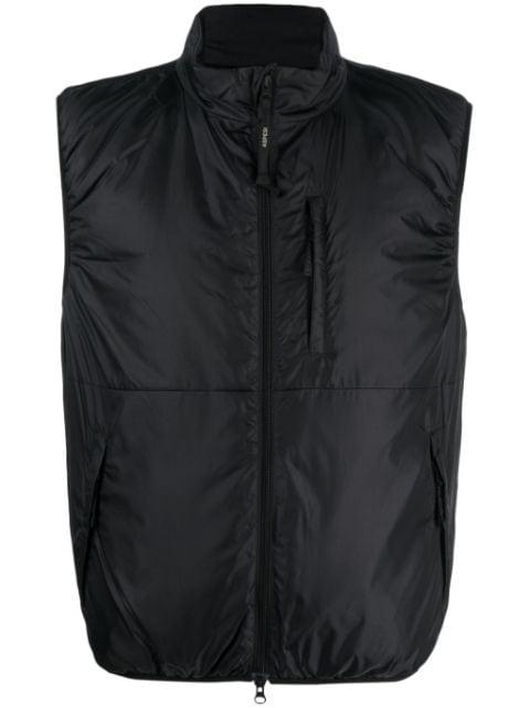 padded high-neck gilet by ASPESI