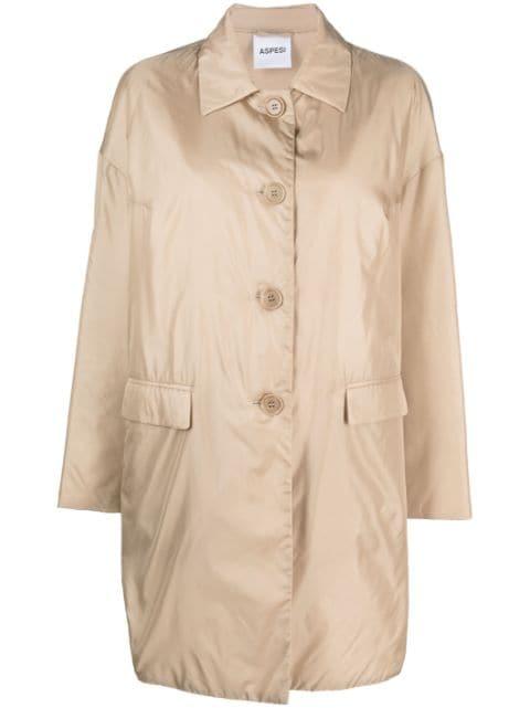 padded parka coat by ASPESI