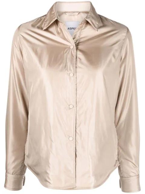 padded shirt jacket by ASPESI