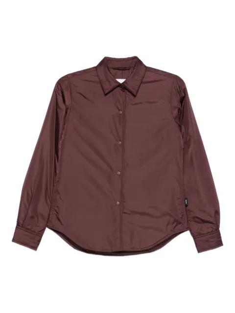 padded snap-fastening shirt by ASPESI