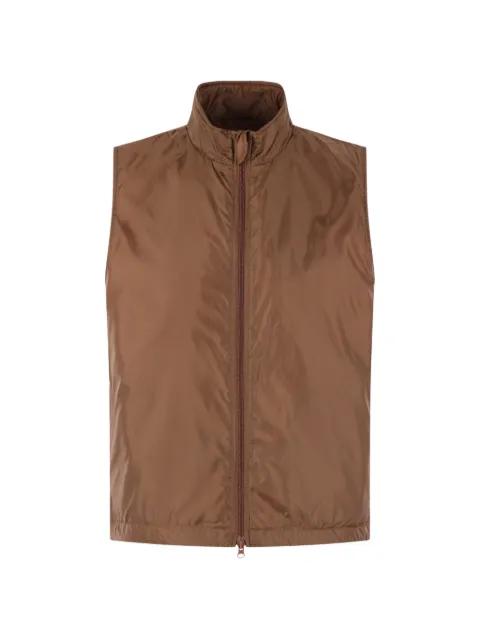 padded zip-up vest by ASPESI
