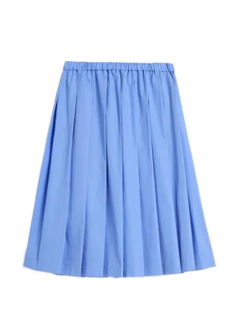 pleated elasticated skirt by ASPESI