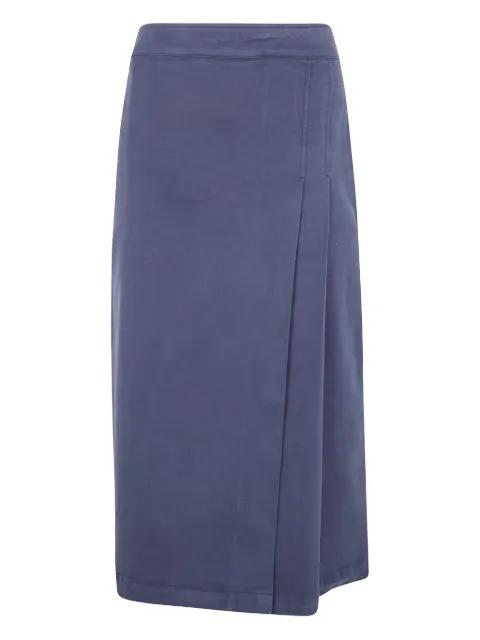 pleated wrap skirt by ASPESI