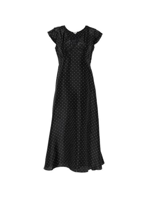 polka-dot midi dress by ASPESI