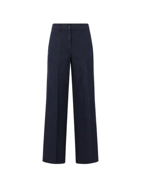 pressed-crease trousers by ASPESI