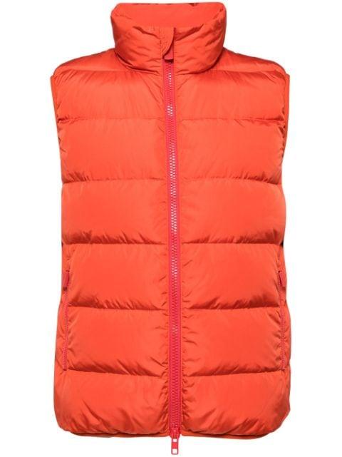 quilted down gilet by ASPESI