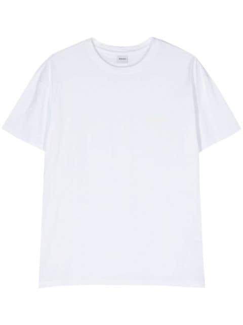rubberised-logo cotton T-shirt by ASPESI
