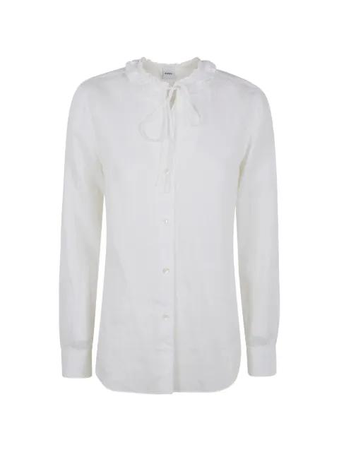 ruffled-collar shirt by ASPESI