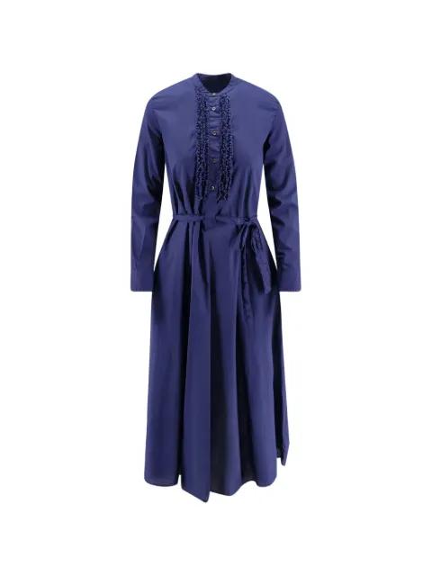 ruffled tie dress by ASPESI