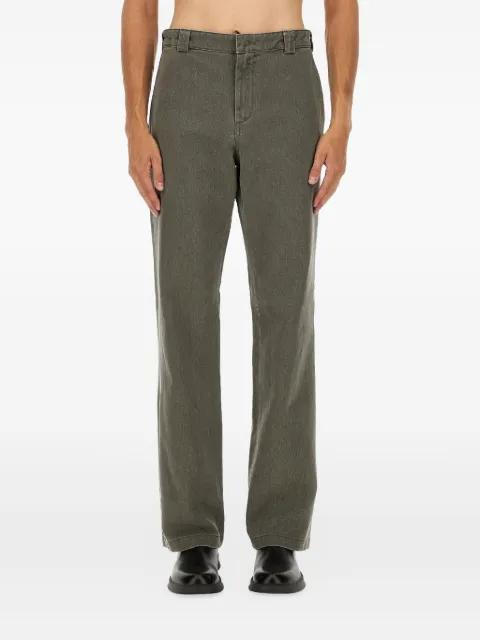 side-pocket cotton trousers by ASPESI