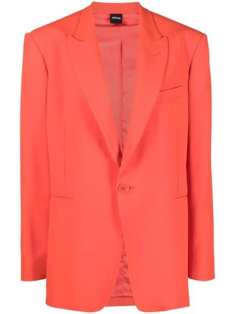 single-breasted blazer by ASPESI