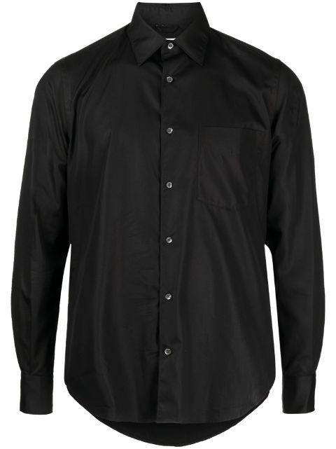 slim-cut cotton shirt by ASPESI