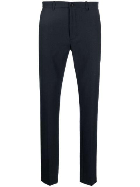slim-cut tailored trousers by ASPESI