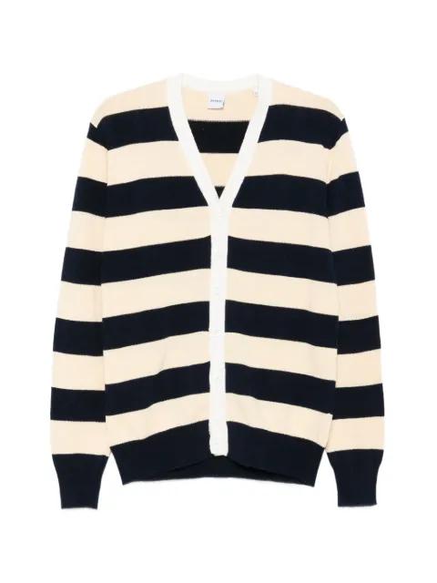 striped V-neck cardigan by ASPESI