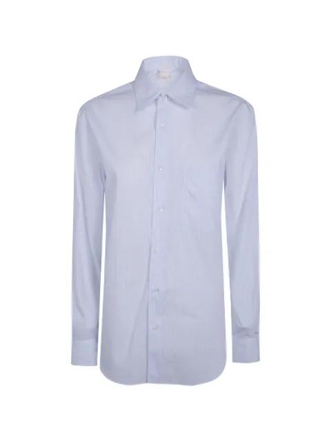 striped-pattern cotton shirt by ASPESI